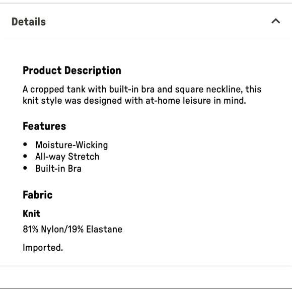 Fabletics Lydia Built-in Bra Tank Seafoam - Picture 9 of 9